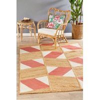Rug Culture Coral Hand Loomed Jute Rug