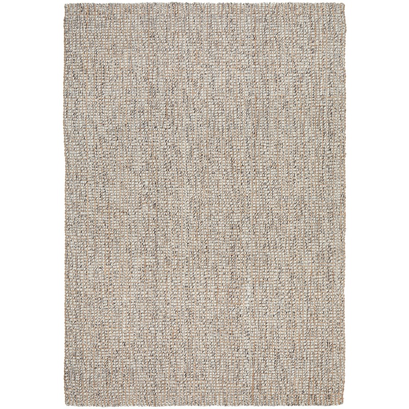 Buy Rug Culture Grey & Natural Hand Loomed Wool & Jute Rug MyDeal