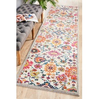 1 Abode Rug Culture Multi Wildflower Vintage Look Runner Rug