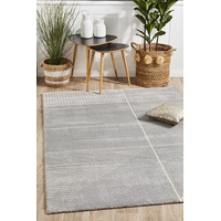 Abode Rug Culture Silver Grey & Ivory Super Soft Metro Contemporary Rug