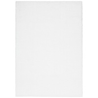 Rug Culture White Solid Modern Textured Rug