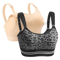 Pumping Bra & 4-in-1 Pumping Bra Superpack, 2 Pumping Bras Adjustable Breast-Pumps Holding and Nursing Bra Anti-gravity Anti-sagging Pumping Bra