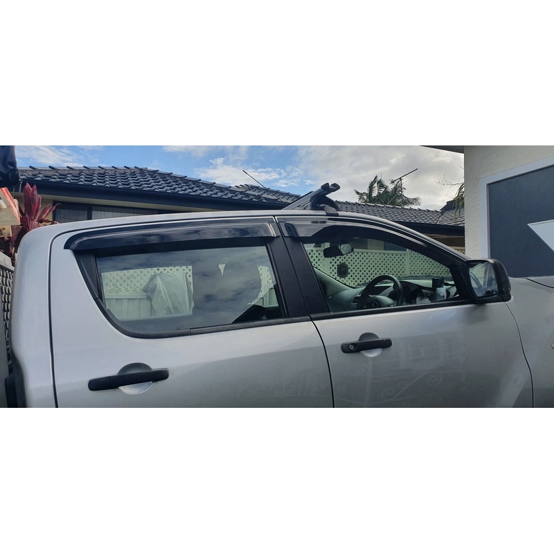 Buy Luxury Weathershields Weather shields for Mazda BT-50 Dual Cab 2012 ...