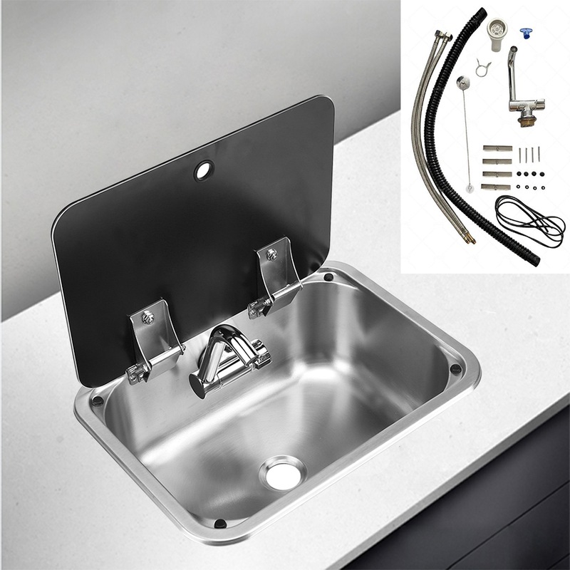 Buy RV Caravan Camper Sink Stainless Steel Sinks Hand Wash Laundry