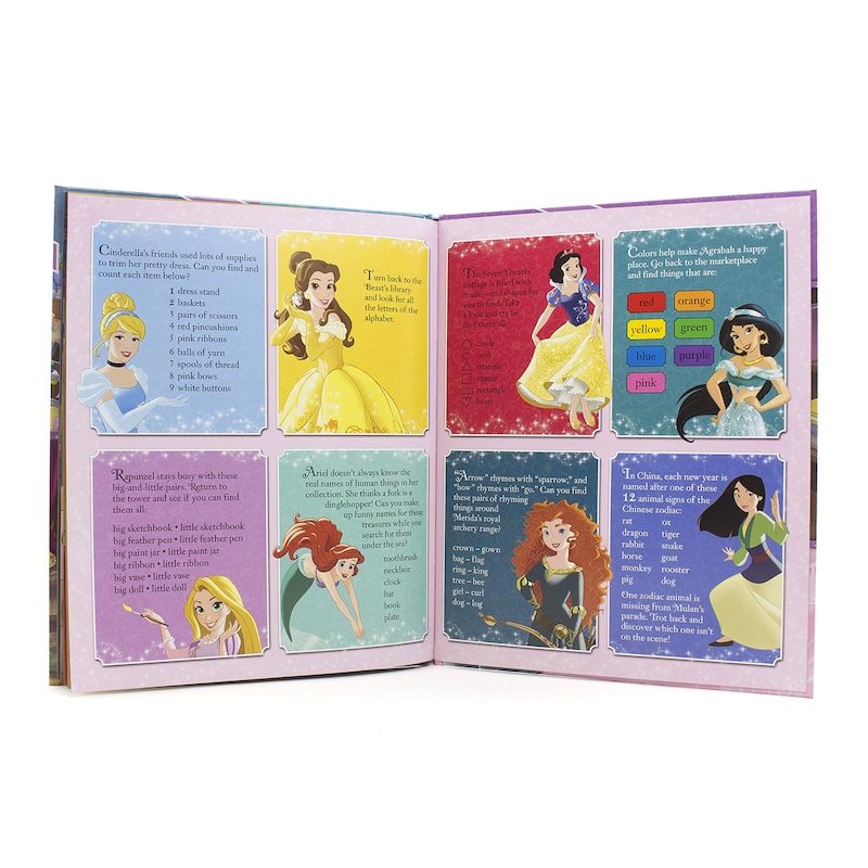 Buy Disney Princess Look And Find Book - MyDeal