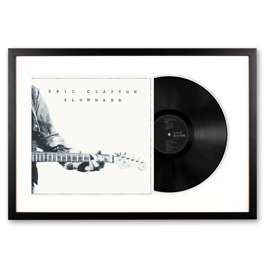 buy-framed-eric-clapton-slowhand-35th-anniversary-vinyl-album-art