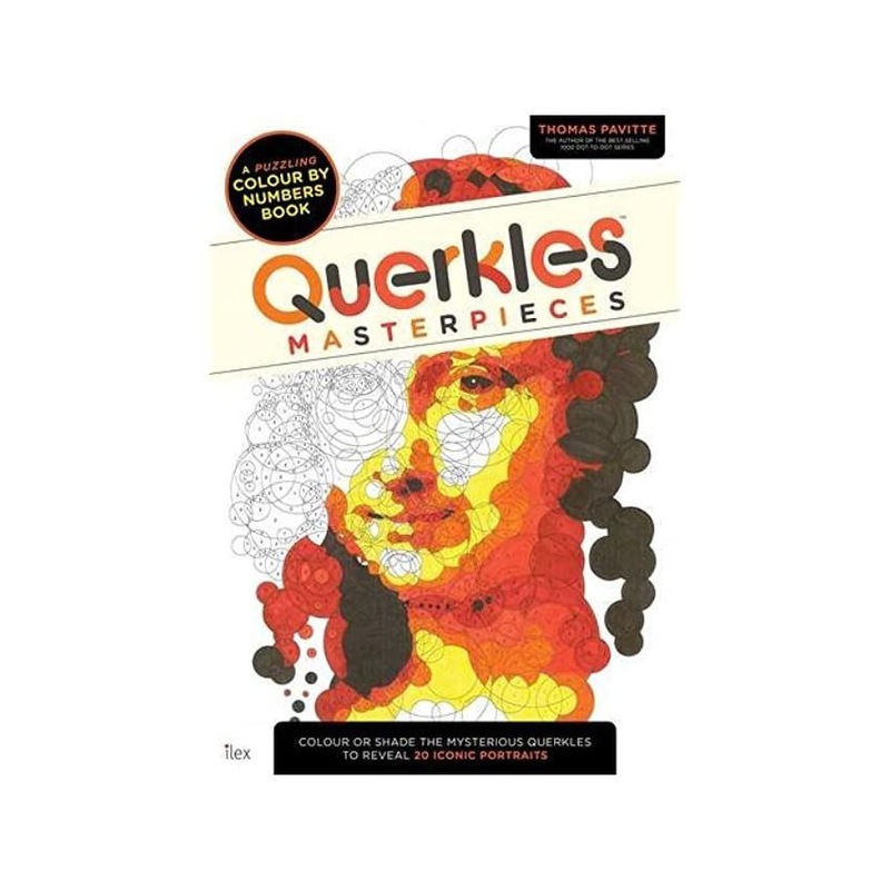 Buy Querkles Master Pieces Colouring Book MyDeal