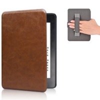 StylePro Kindle Paperwhite 7" case with hand-strap, brown