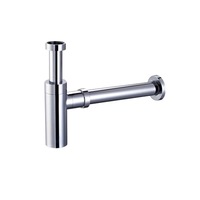 Astra Walker Round Bottle Trap - 32mm - Chrome