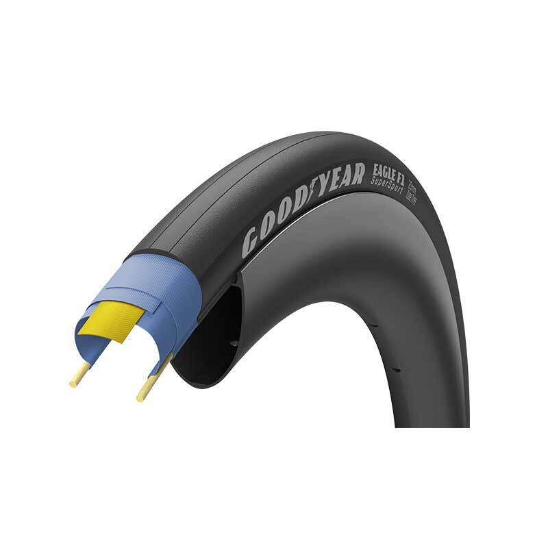 Goodyear Eagle F1 SuperSport Tube Type Bicycle Tyre [Size: 700x28C (28mm)]