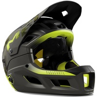 MET Parachute MCR MIPS Full Face MTB Helmet [Colour: Camo Lime Green ] [Size: Large (58-61cm)]