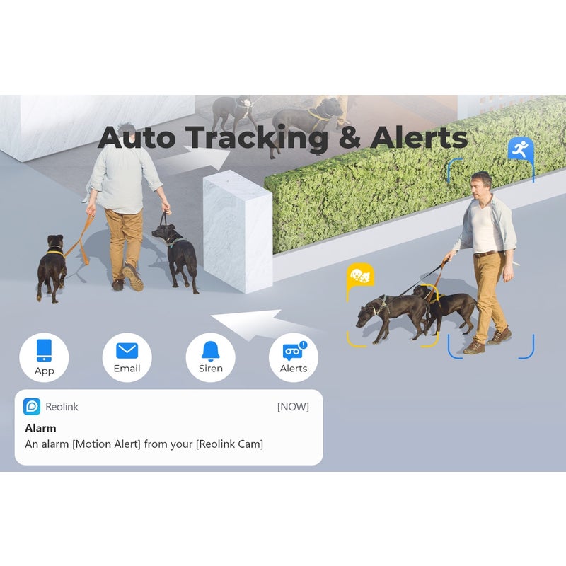 Reolink TrackMix WiFi, PTZ Camera with Auto Tracking