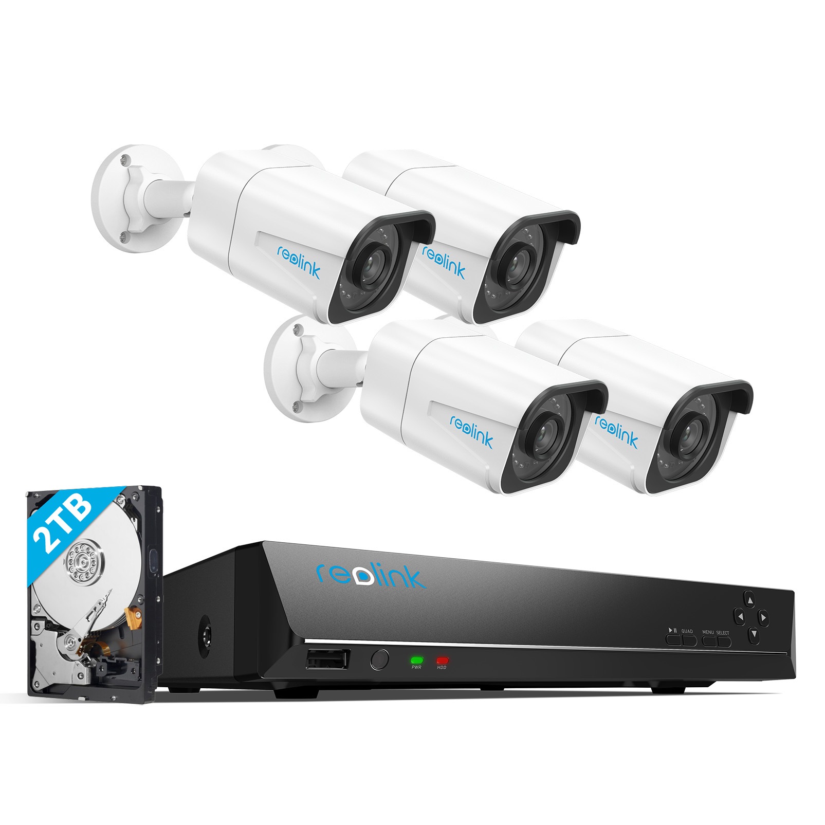 Buy Reolink 8 Channel POE 8MP Outdoor Security Camera System RLK8-800B4 ...