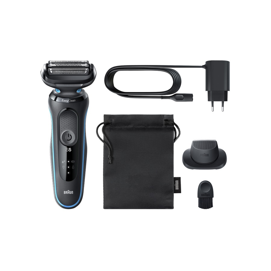 Braun Series 5 Easy Rinse Electric Shaver With Precision Trimmer Head