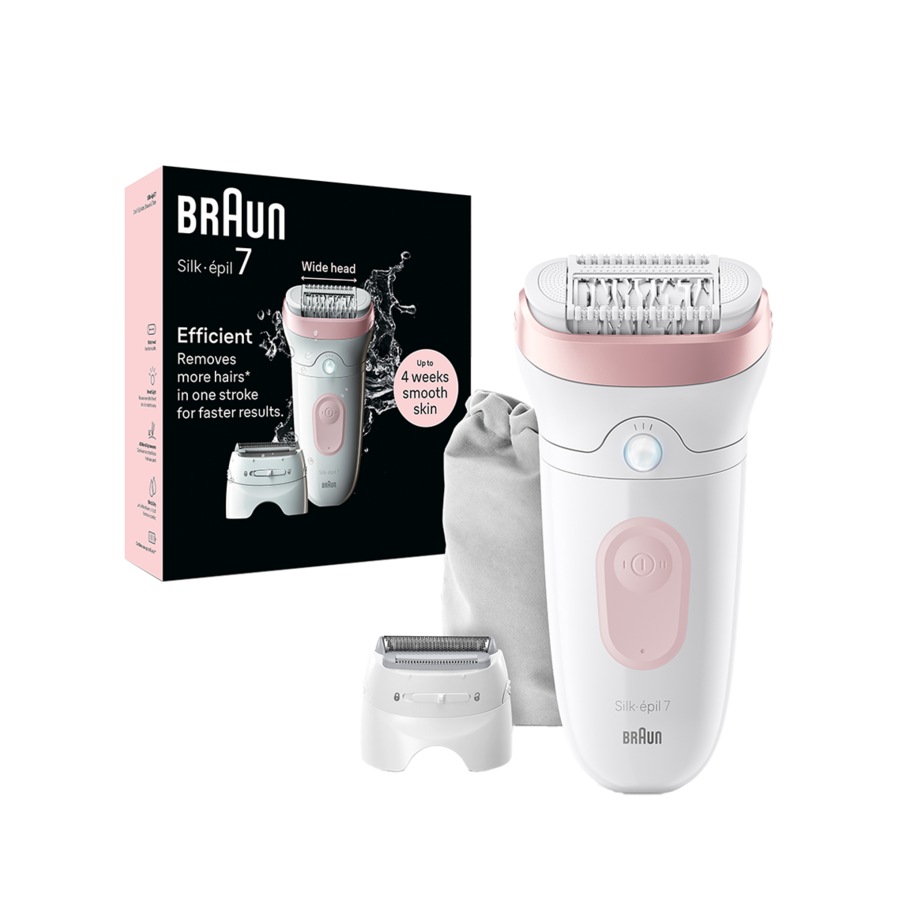 Braun Silk-Épil 7 Epilator With 3 Extras