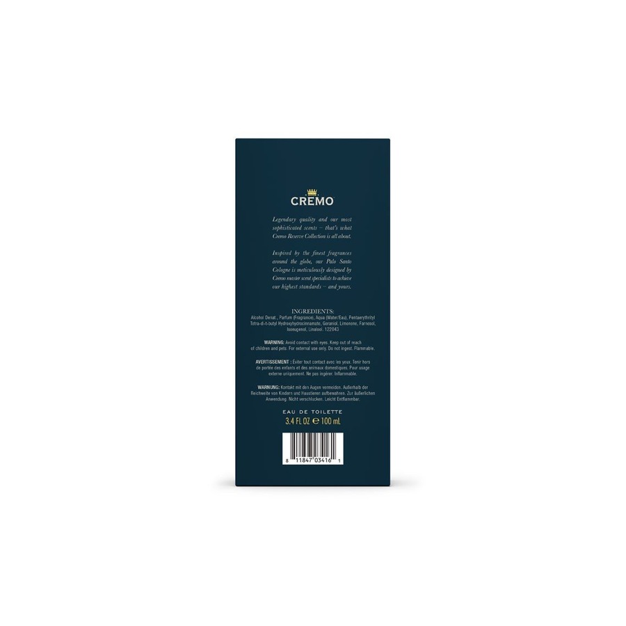 Cremo Palo Santo Edt - 100Ml