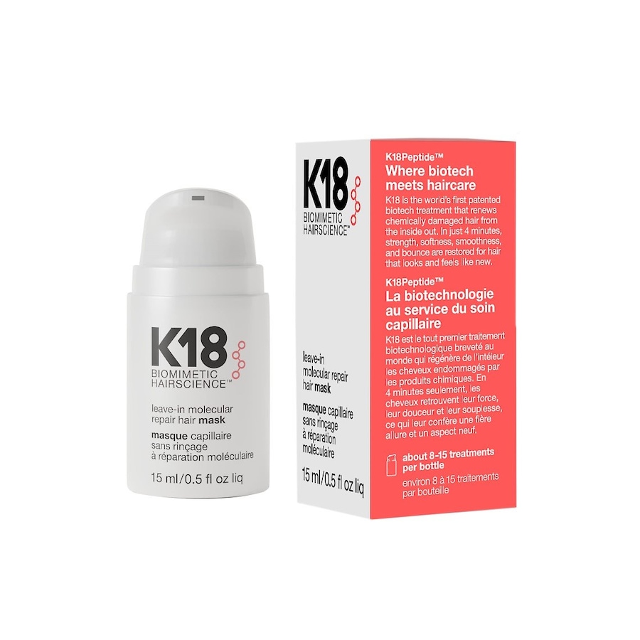 K18 Leave-In Molecular Repair Hair Mask - 15Ml