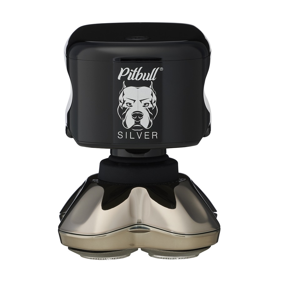 Skull Shaver Pitbull Silver Pro Head Shaver