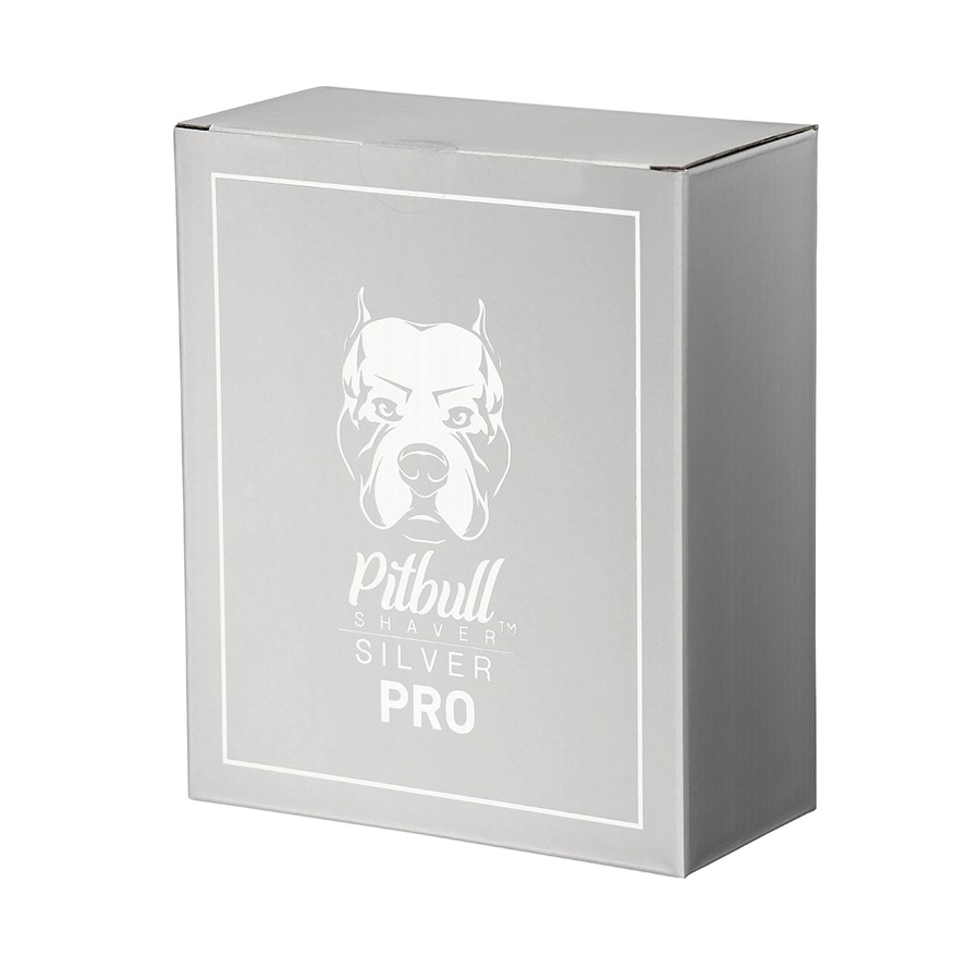 Skull Shaver Pitbull Silver Pro Head Shaver