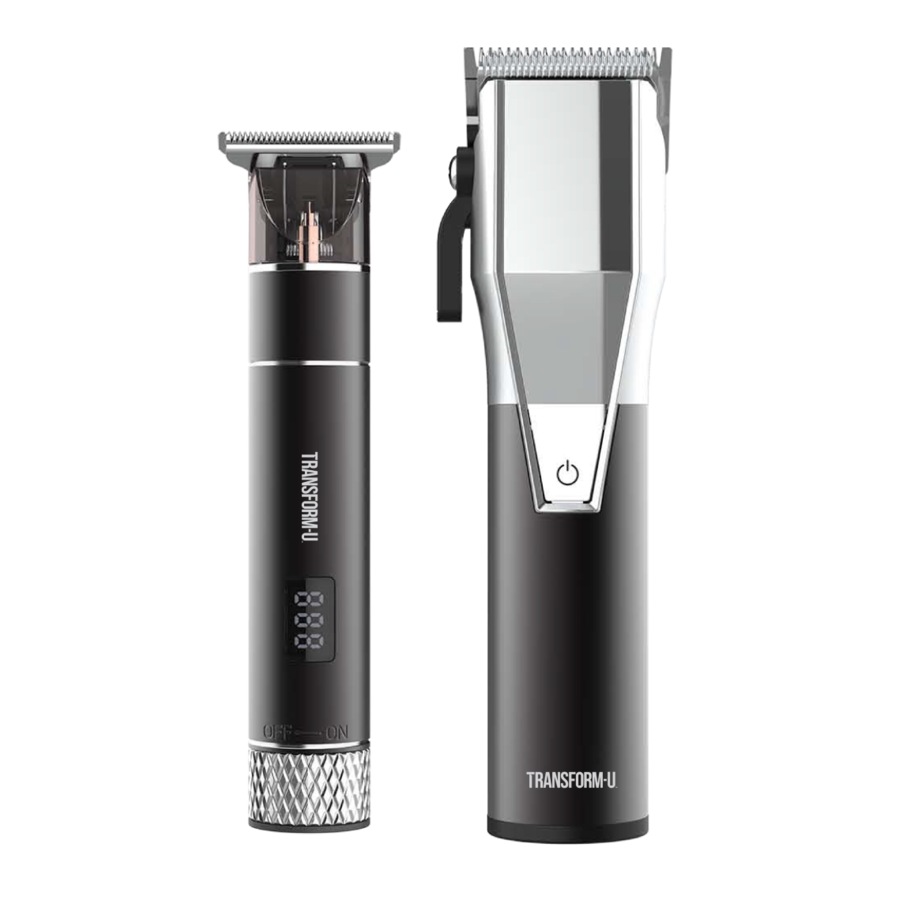 Transform-U Ultra Power Hair Clipper & Super-Close Trimmer Combo