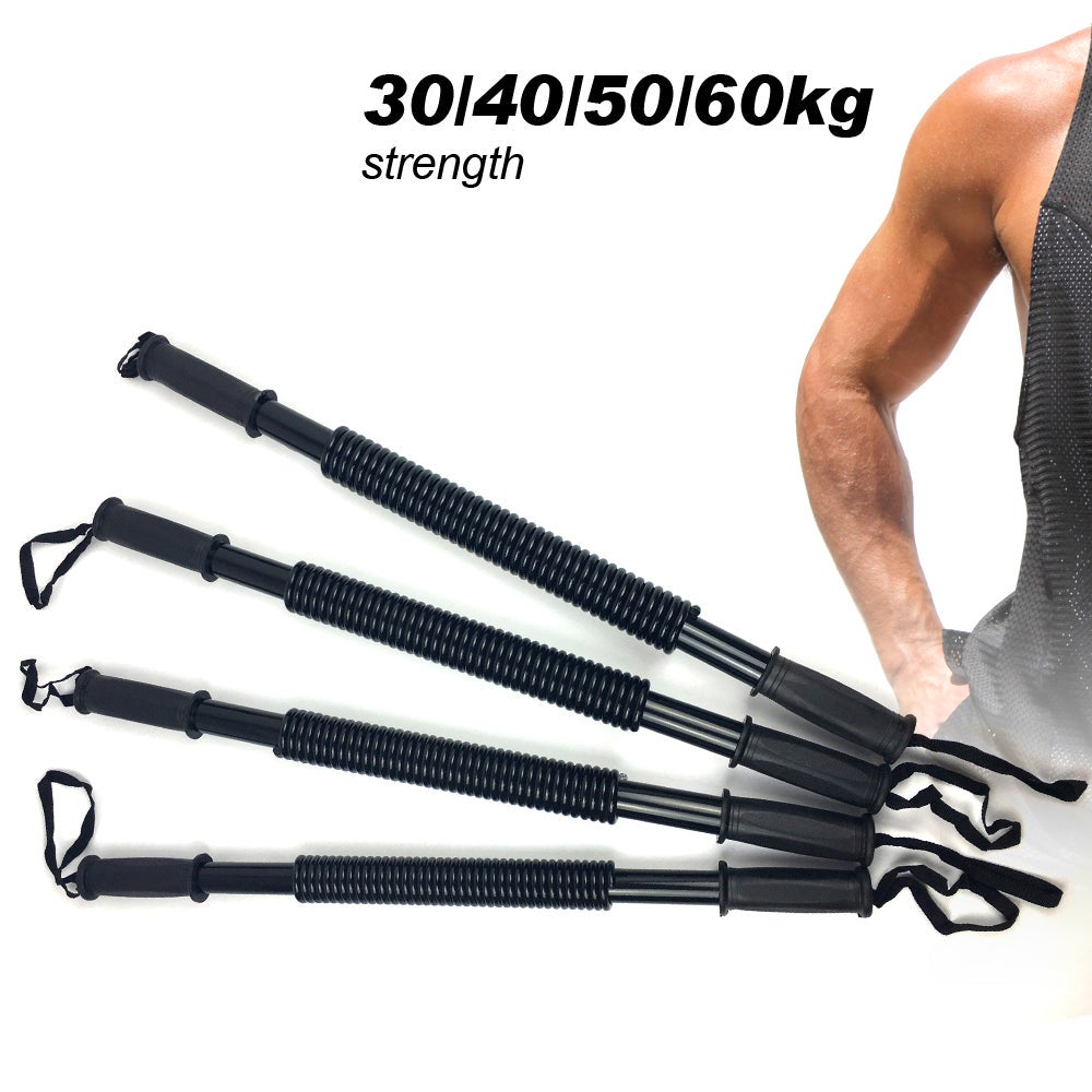 Heavy Duty Power Twister Flexible Stretch Bendy Bar Strong Spring 30 40 50 60 KG 