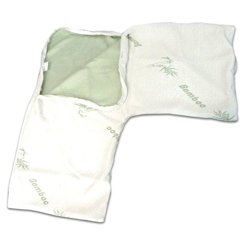 Bamboo boomerang pillow Clearance