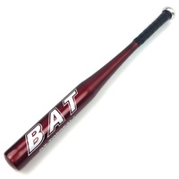 Red 25"/63CM & 32"/81CM Aluminium Baseball Bat Racket Softball Outdoor Sports Family Safety Exercise Sports Training