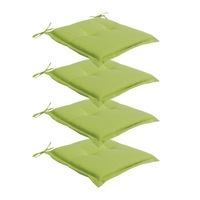 Royale Outdoor Seat Pad Cushion - Kiwi Green ( Set of 4)