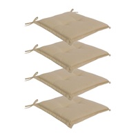 Royale Outdoor Seat Pad Cushion - Sandstone ( Set of 4)