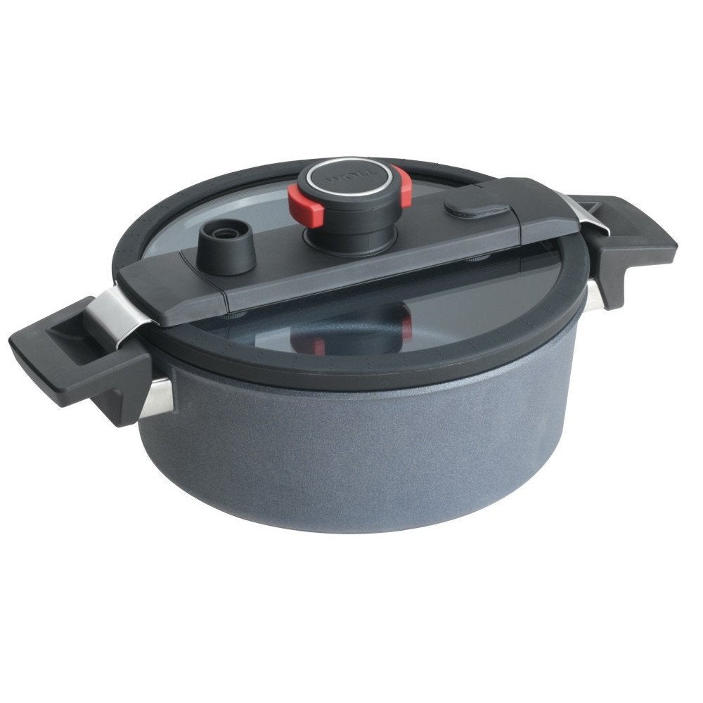 Woll Diamond Active Lite Low Pressure Casserole Fixed Handles Induction 28cm