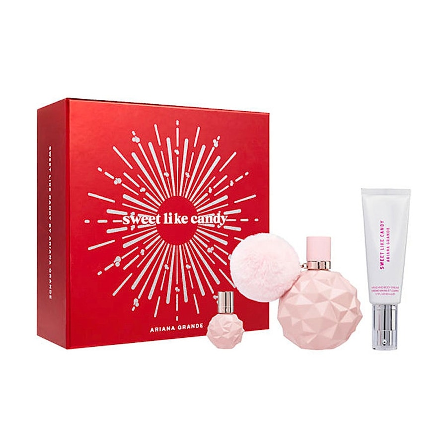 Ariana Grande Sweet Like Candy Set EDT & Hand Body Cream 100ml 7.5ml 50ml Pack of 3