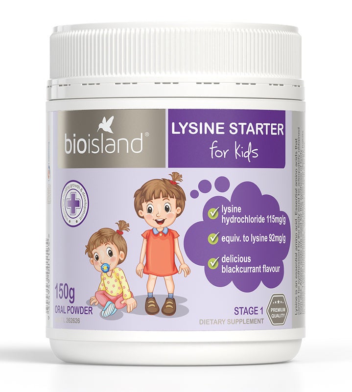 Bio Island Lysine Starter For Kids 150g Oral Powder