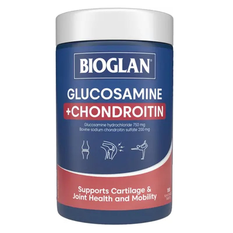 Bioglan Glucosamine + Chondroitin 180 Tablets Australia