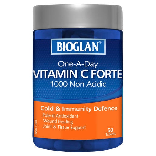 Bioglan One A Day Vit C 1000 50 Tabs Australia