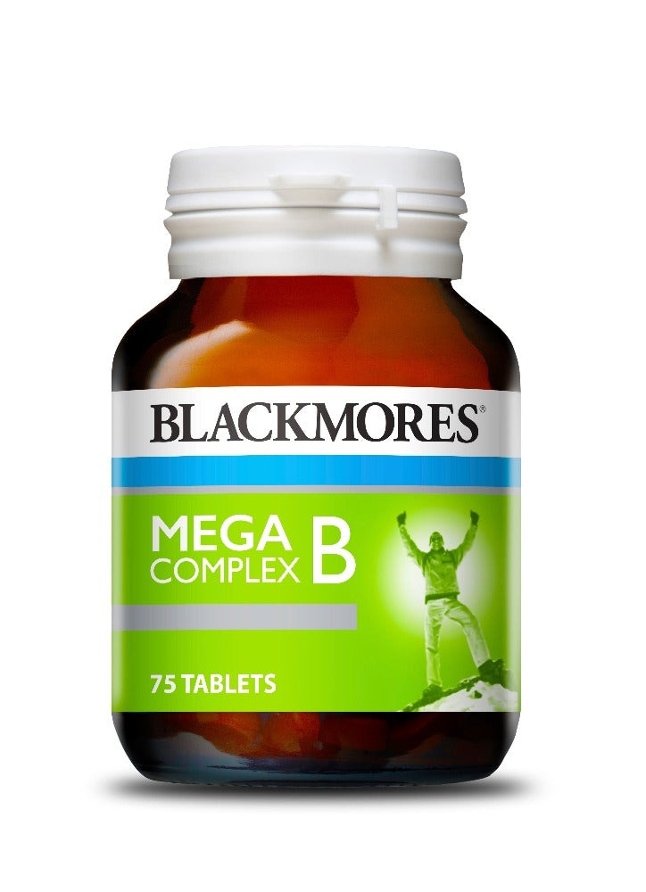 Blackmores Mega B Complex 75 Tabs Australia