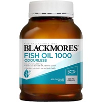 Blackmores Odourless Fish Oil 1000mg 400 Capsules