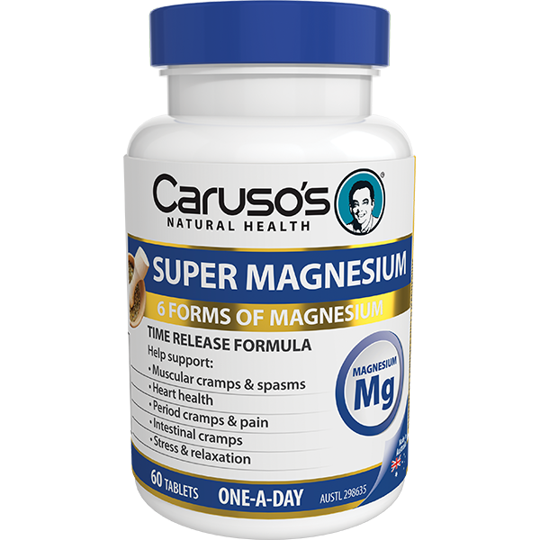 Caruso's Super Magnesium 60 Tablets Australia