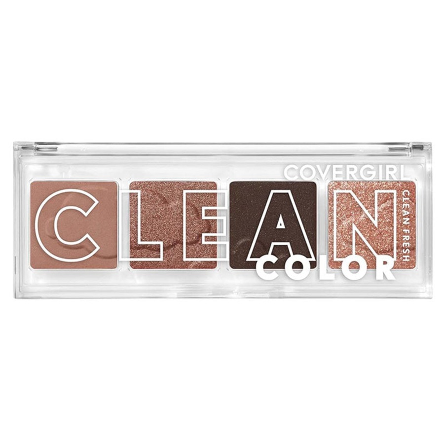 Covergirl Clean Fresh Clean Colour Eyeshadow Quad Palette - Cool Berry