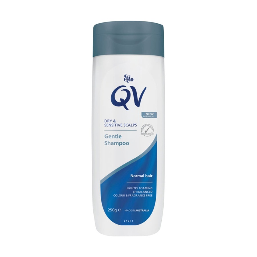 EGO QV Gentle Shampoo Lightly Foaming For Dry & Sensitive Scalps 250g