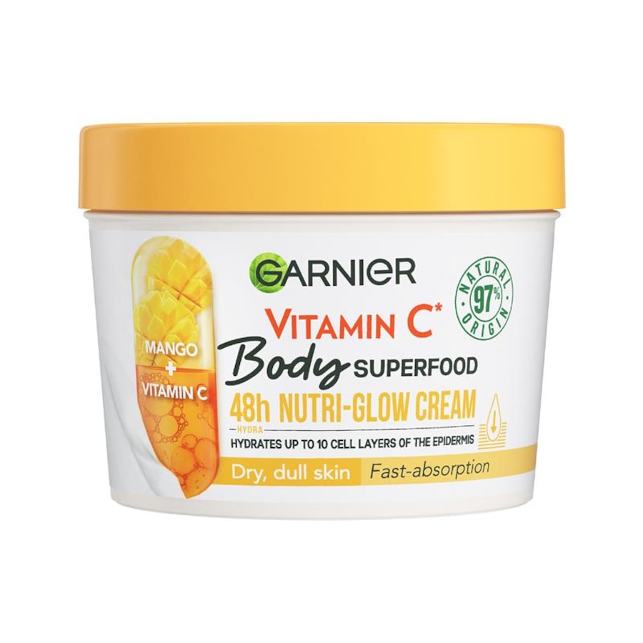 Garnier Body Superfood Mango & Vitamin C Body Cream 380ml