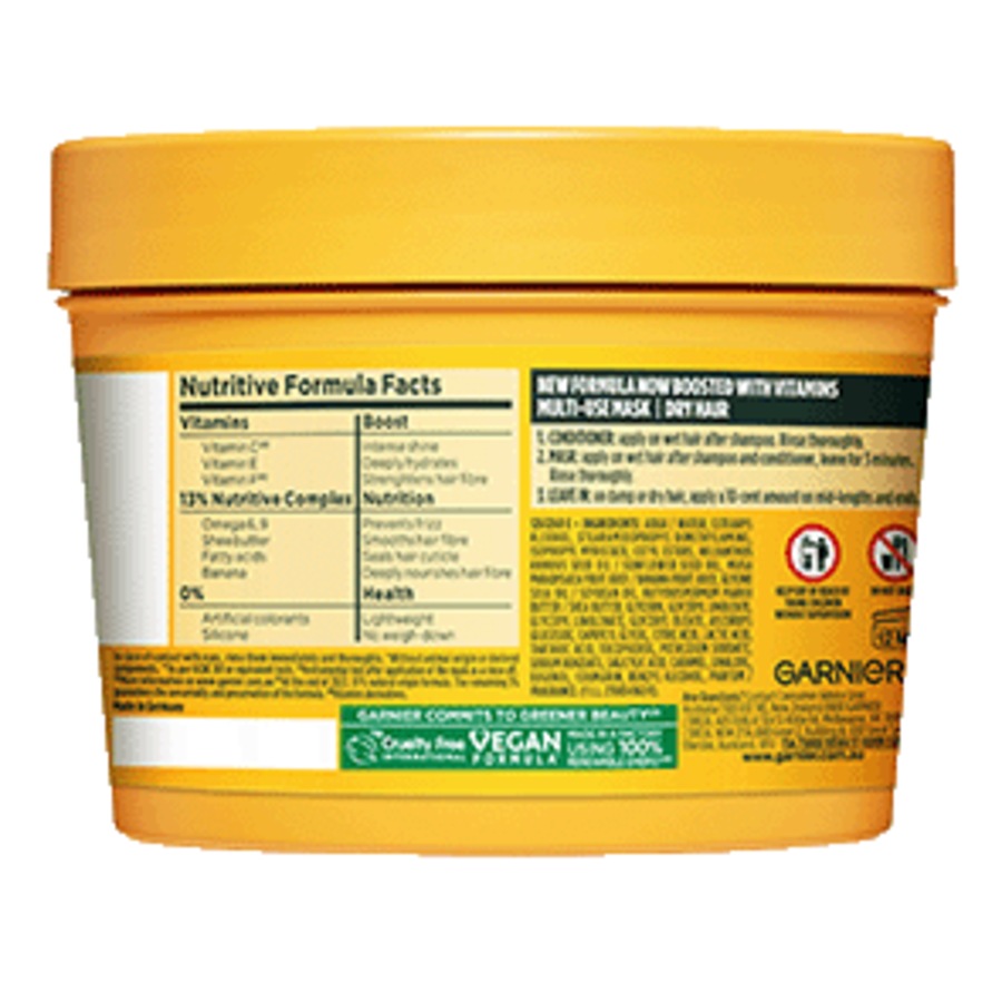 Garnier Fructis Hair Food Banana Mask 390ml