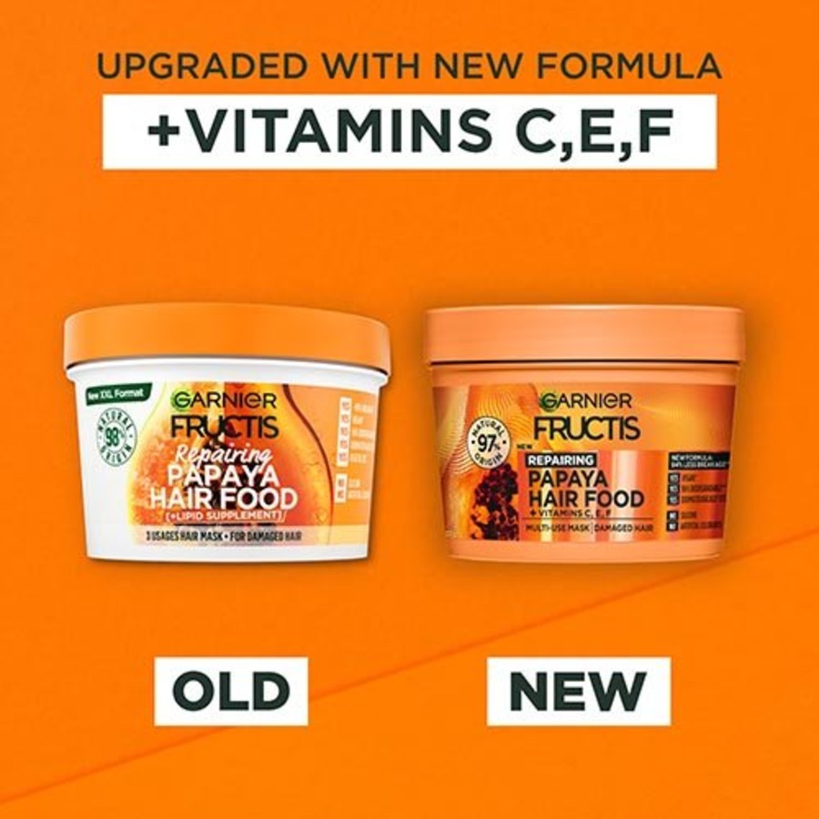 Garnier Fructis Hair Food Papaya Mask 390ml