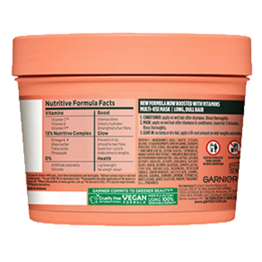 Garnier Fructis Hair Food Pineapple Mask 390ml