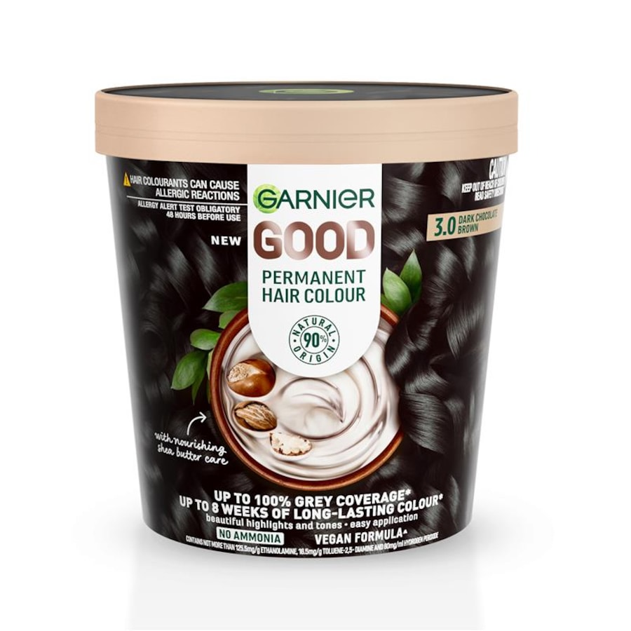 Garnier Good Permanent Haircolour 3.0 Dark Chocolate Brown