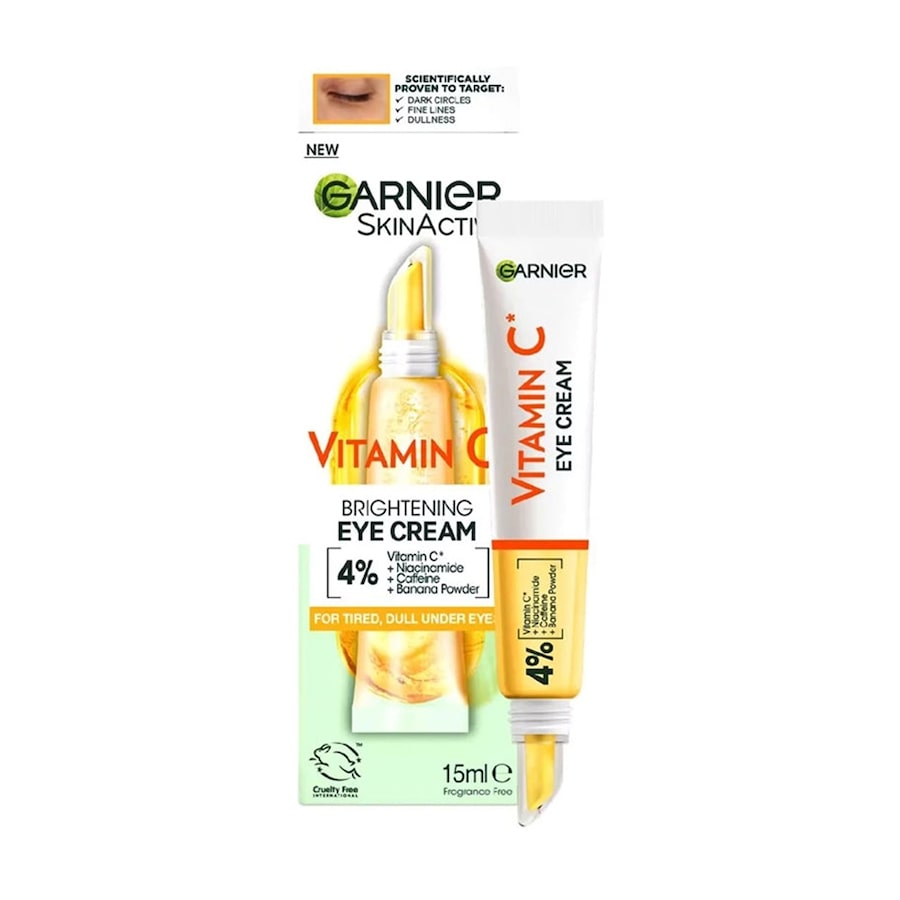 Garnier Skin Active Vitamin C Brightening Eye Cream For Dull/Tired Eyes 15ml