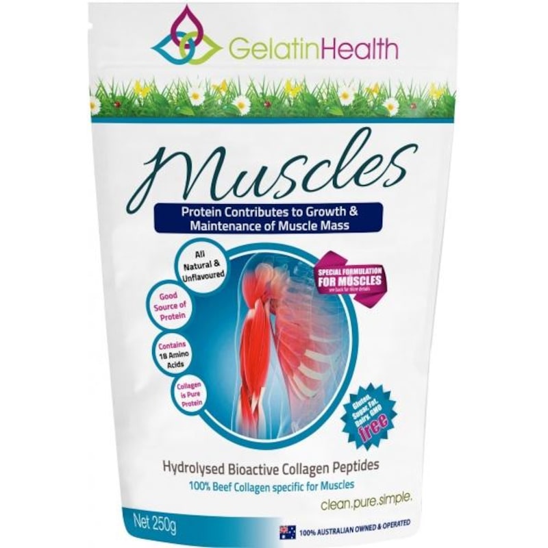 Buy Gelatin Health Muscle Build Collagen 250g - Mydeal