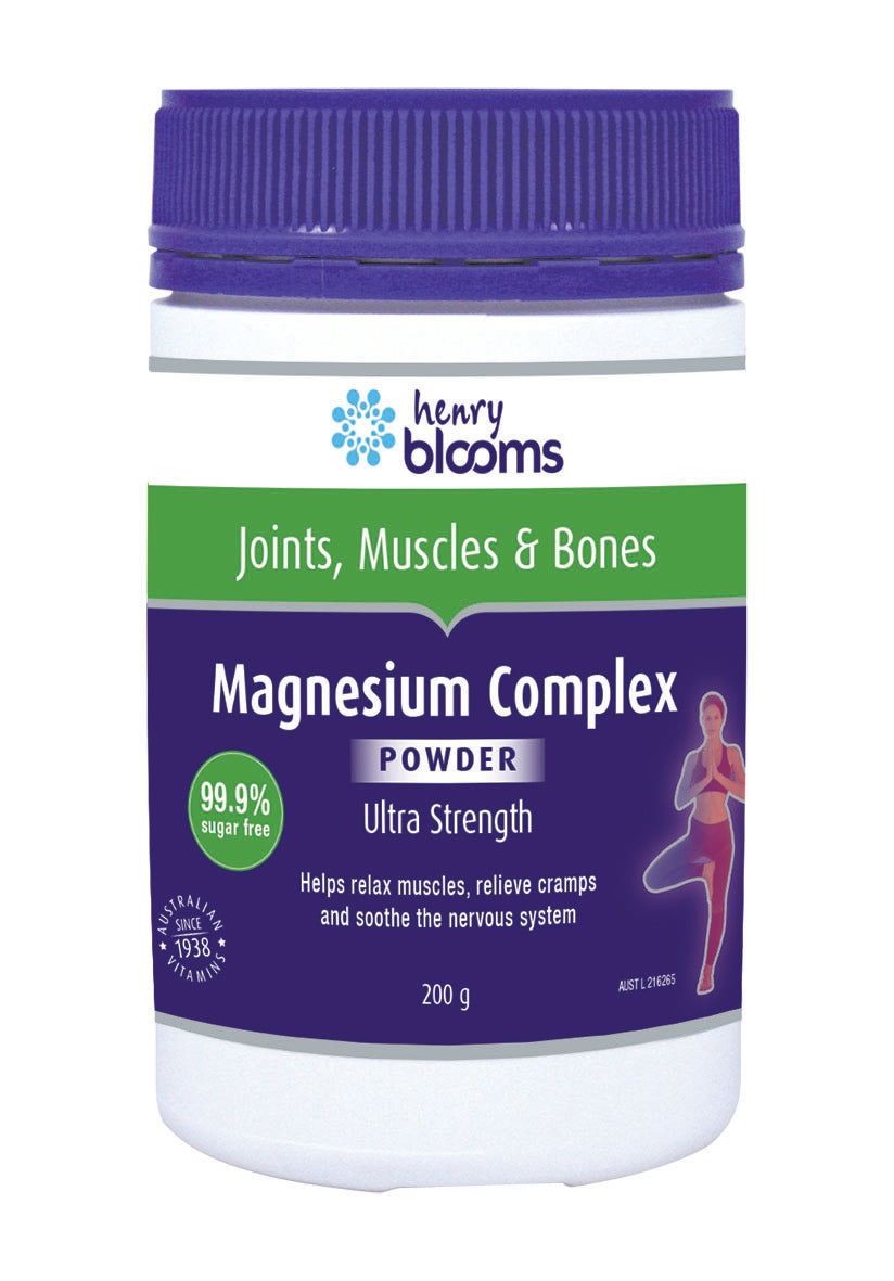 Henry Blooms Magnesium Complex 200g Australia