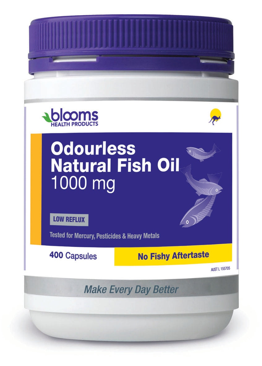Henry Blooms Omega 3 Natural Fish Oil 400'S Australia