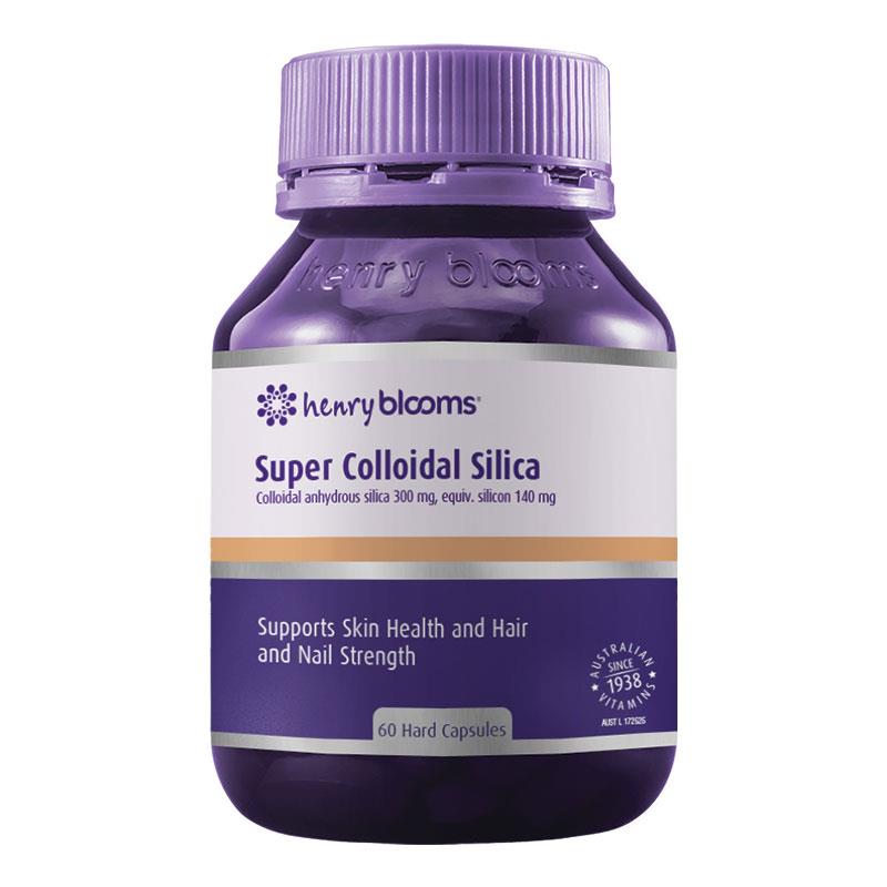 Henry Blooms Super Colloidal Silica 300Mg 60 Caps Australia