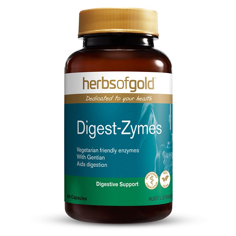 Herbs Of Gold Digest-Zymes 60caps Australia